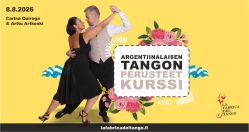 Tangon perusteet 8.8.2026