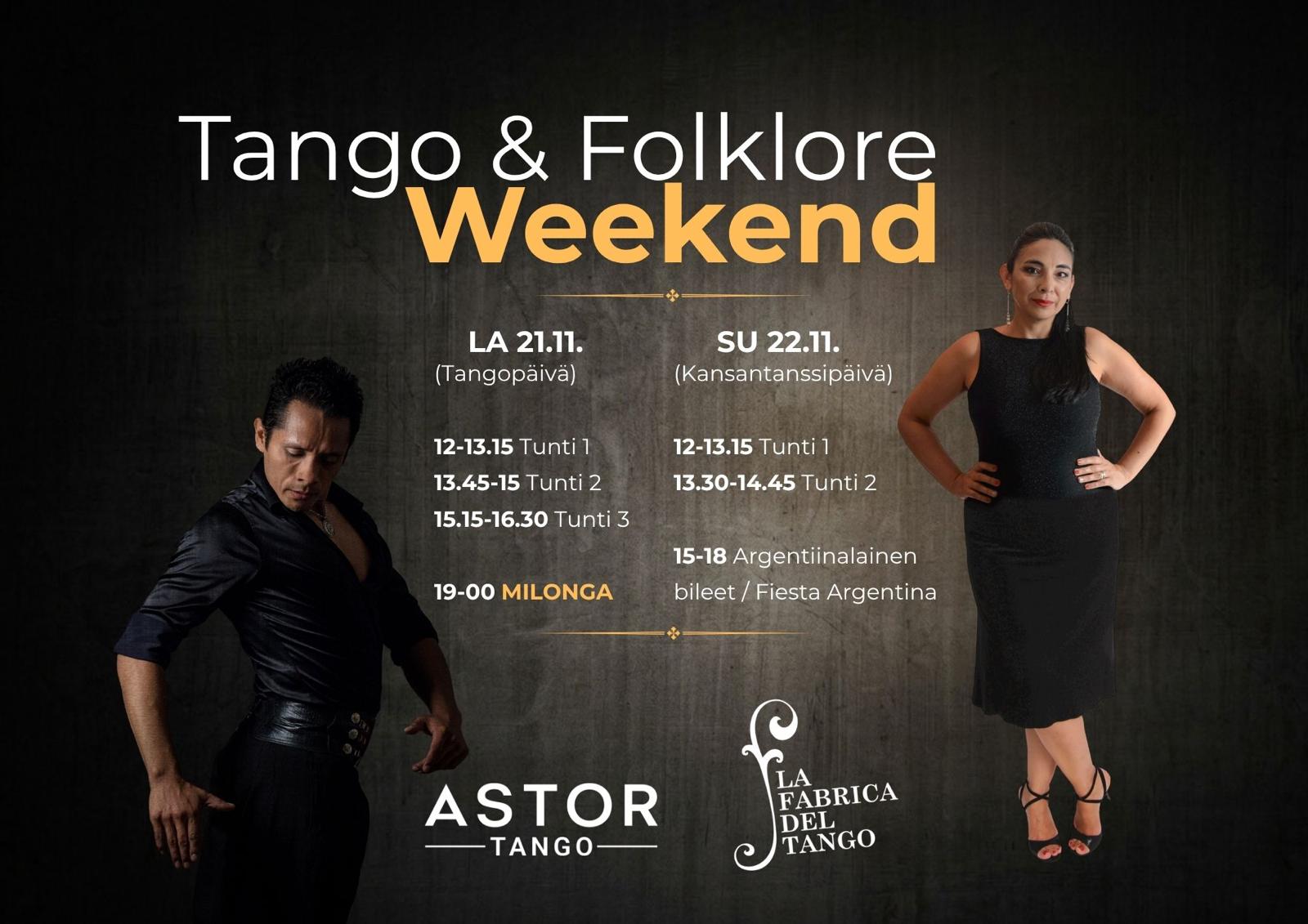 Tango & Folklore Weekend